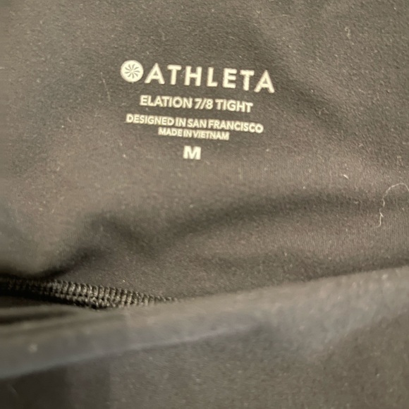 Athleta Elation 7/8 tights size M EUC - Picture 6 of 7